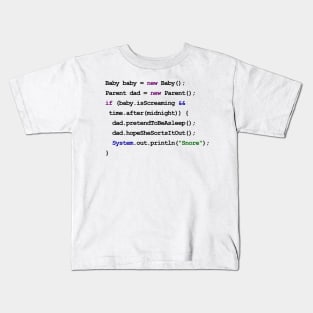 Java Code New Baby Kids T-Shirt